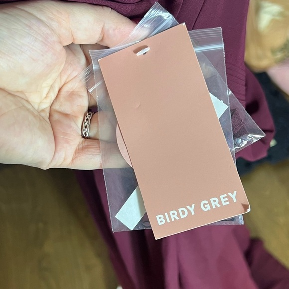 Birdy Grey Grace Convertible Formal Bridesmaid Dress, Cabernet, NWT, Small - Picture 8 of 11